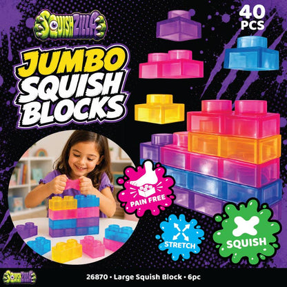 Fun Doh Jumbo Squish Blocks Building