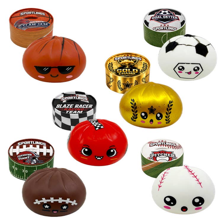 Fun Doh Sports Dumpling Squishy