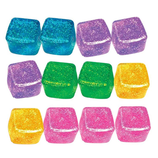 Fun Doh Squish & Squeeze Sparkle Cube