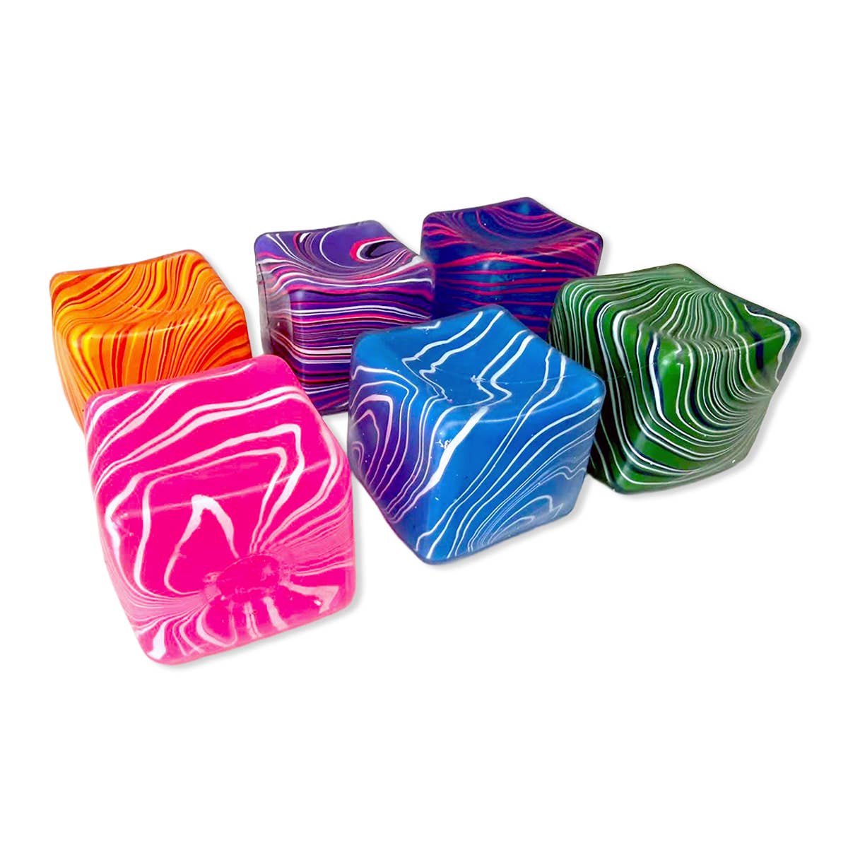 Fun Doh Swirl Squishy Cubes