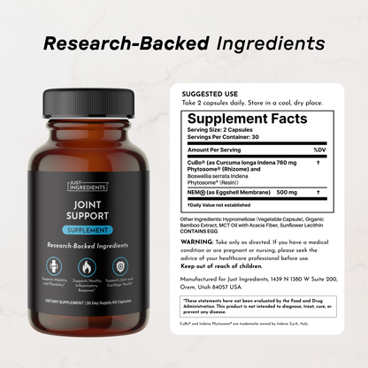 Just Ingredients Joint Support