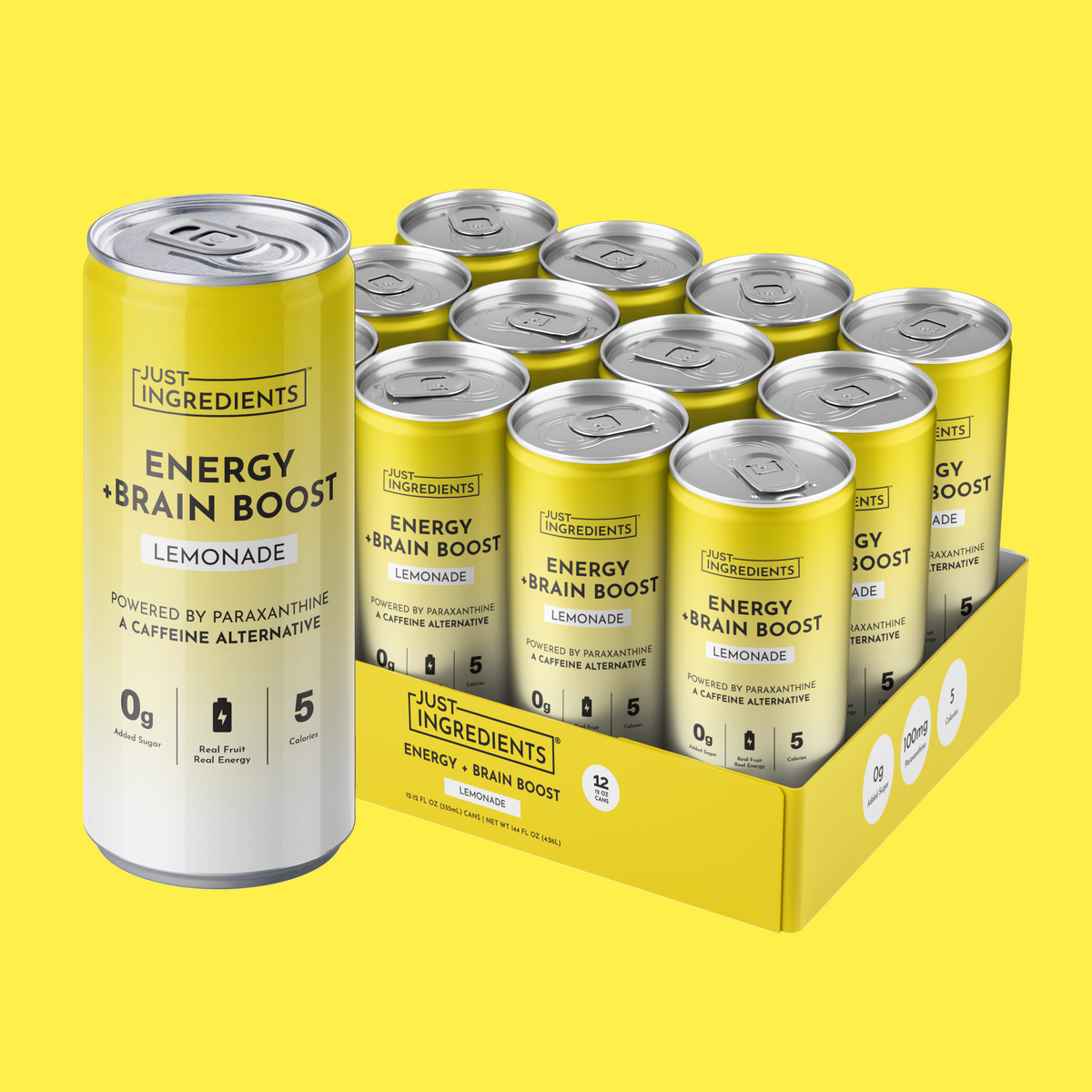 Just Ingredients Energy + Brain RTD