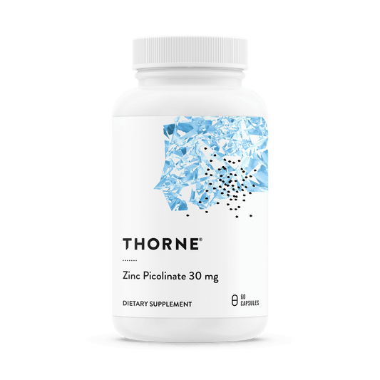 Thorne Zinc Picolinate 30mg, 60 servings