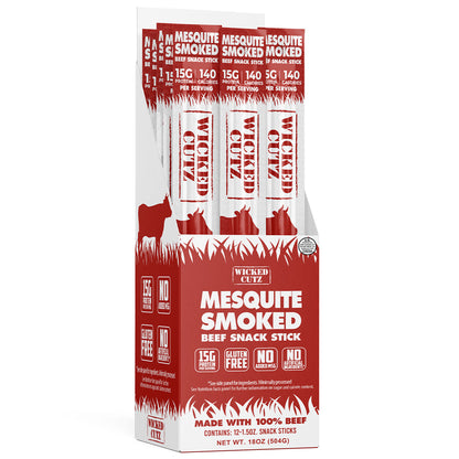 Cutz Beef Stick - Smoked Mesquite