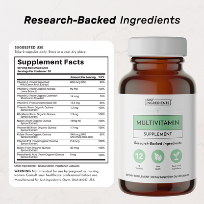 Just Ingredients Multivitamin