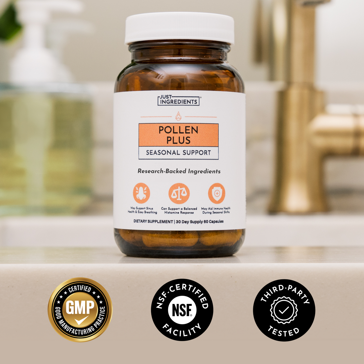 Just Ingredients Pollen Plus