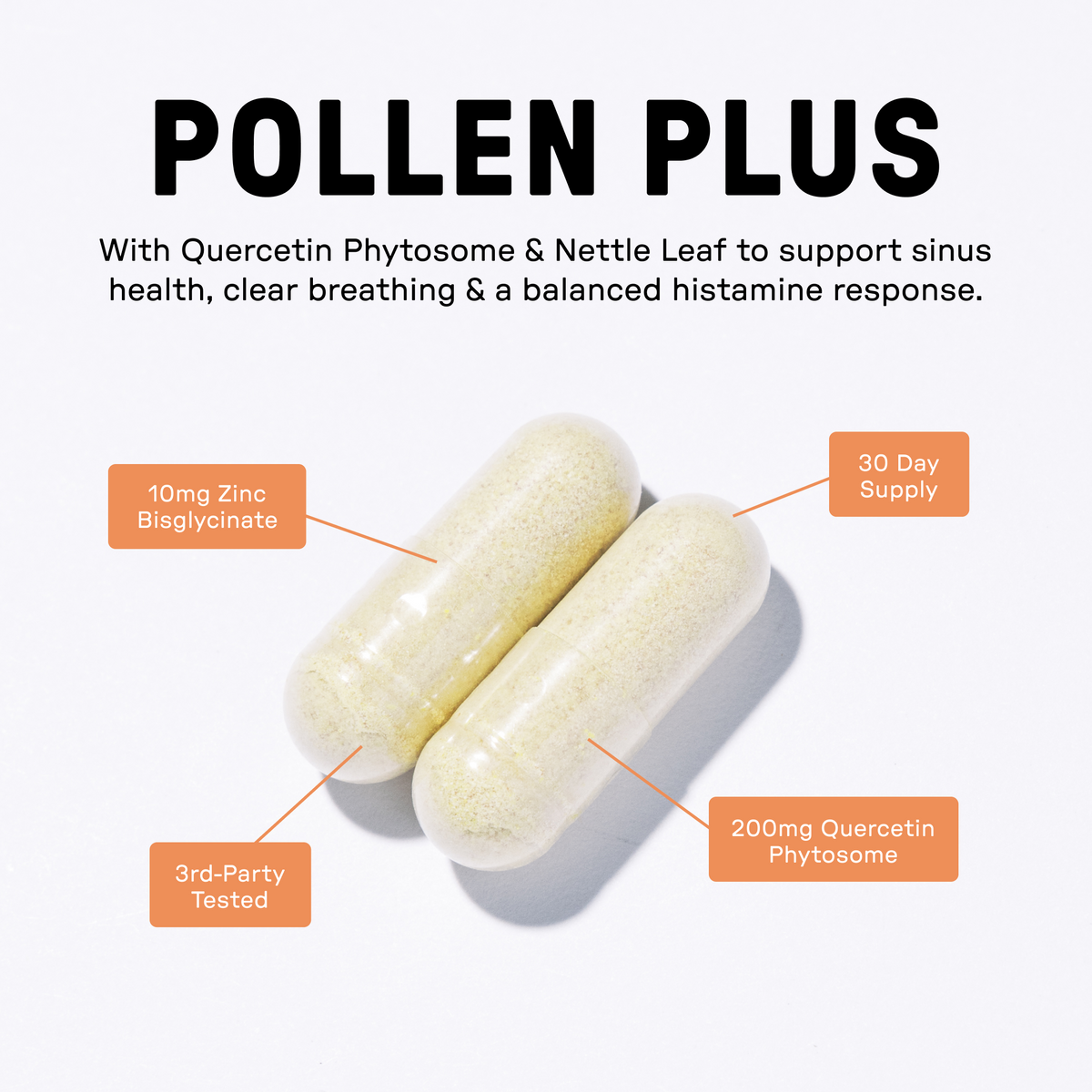 Just Ingredients Pollen Plus