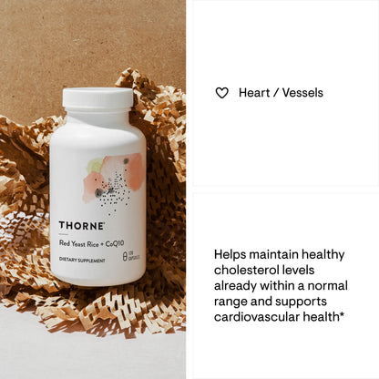 Thorne Red Yeast Rice + CoQ10