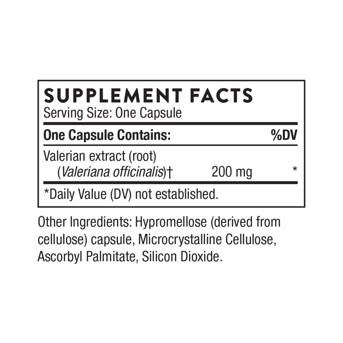 Thorne Valerian Root