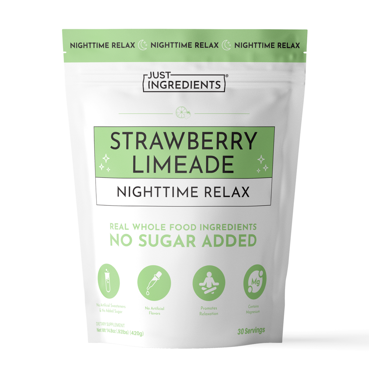 Just Ingredients Strawberry Limeade Nighttime Relax - Adults