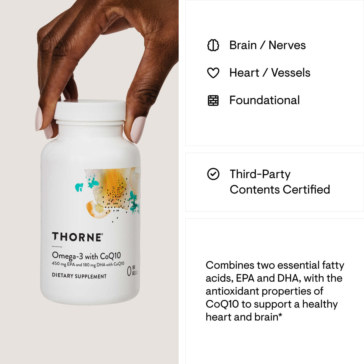Thorne Omega-3 w/CoQ10