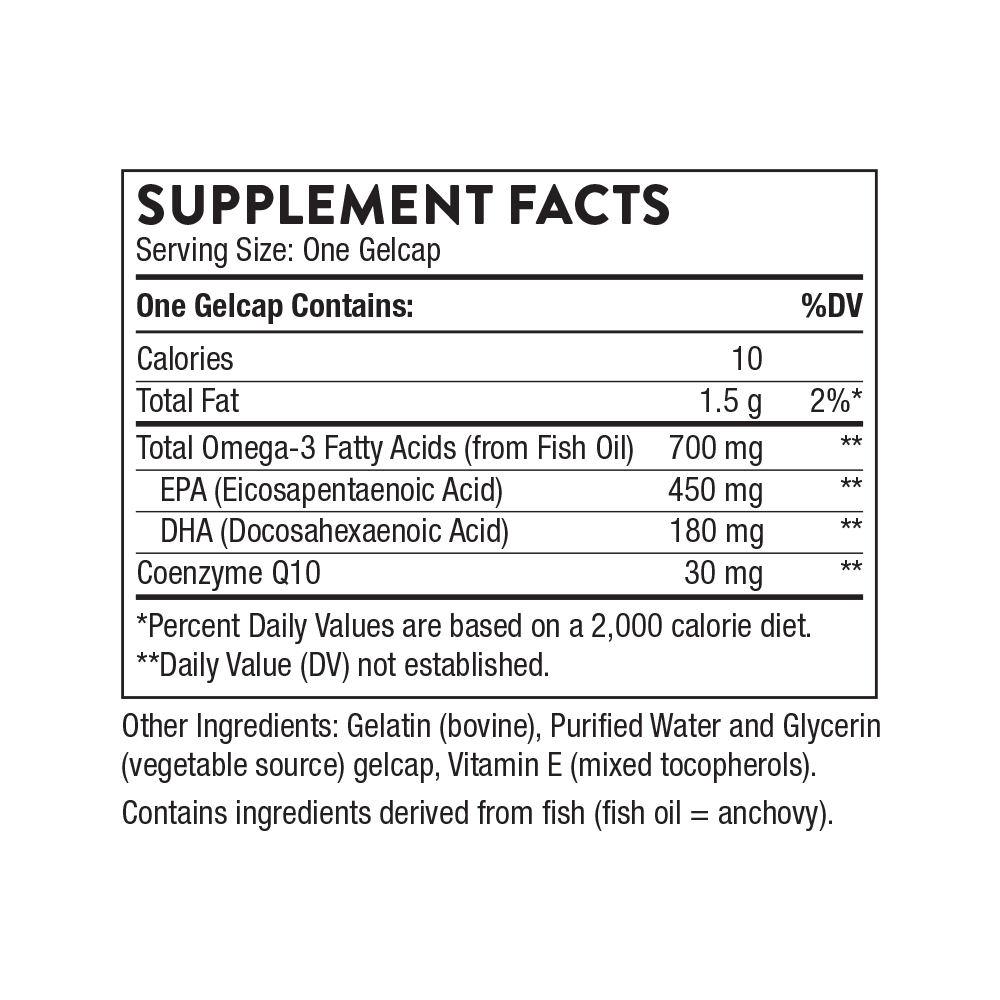 Thorne Omega-3 w/CoQ10