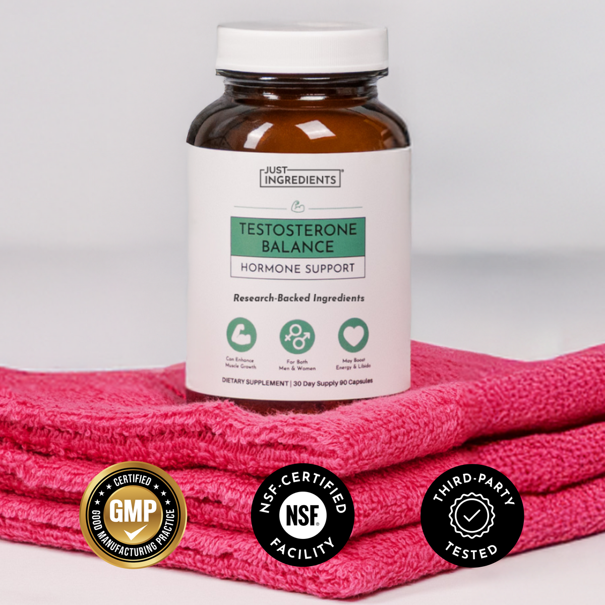 Just Ingredients Testosterone Support