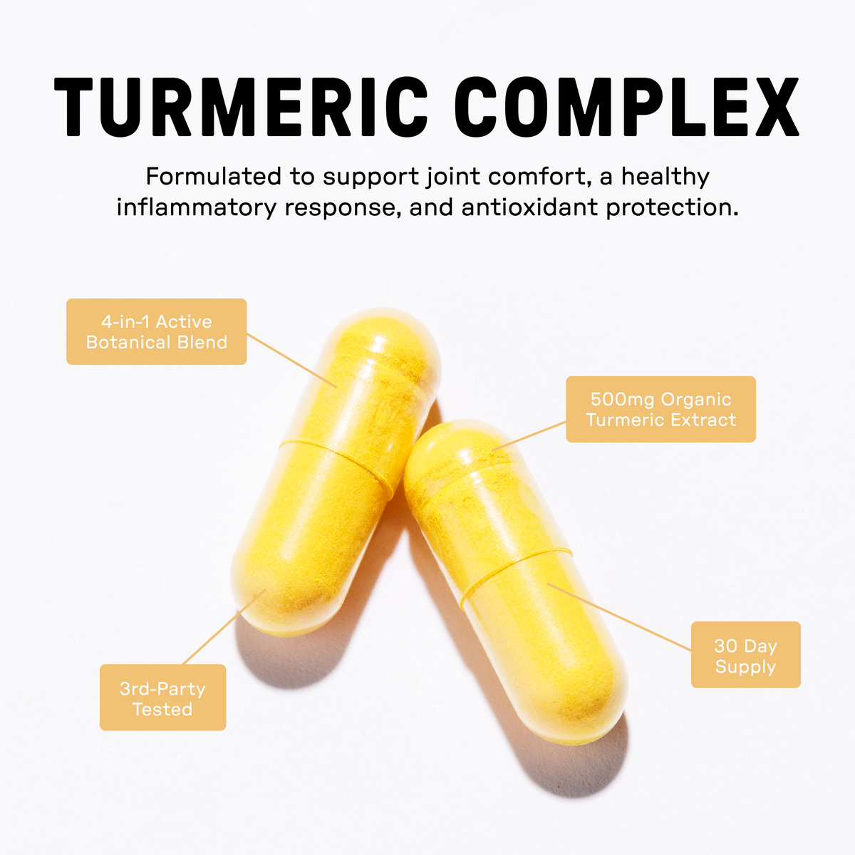 Just Ingredients Turmeric Complex