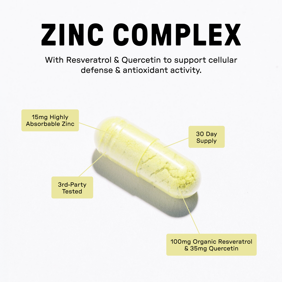 Just Ingredients Zinc Complex
